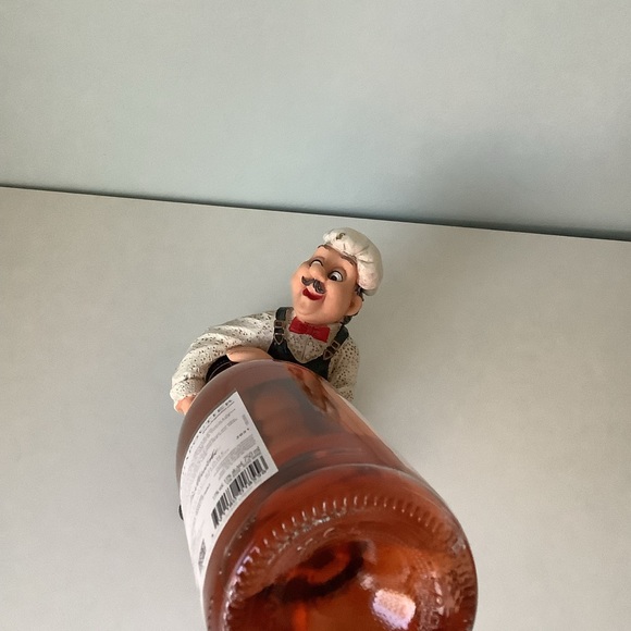 New Vintage champagne wine bottle rack chef sommelier - Picture 2 of 6